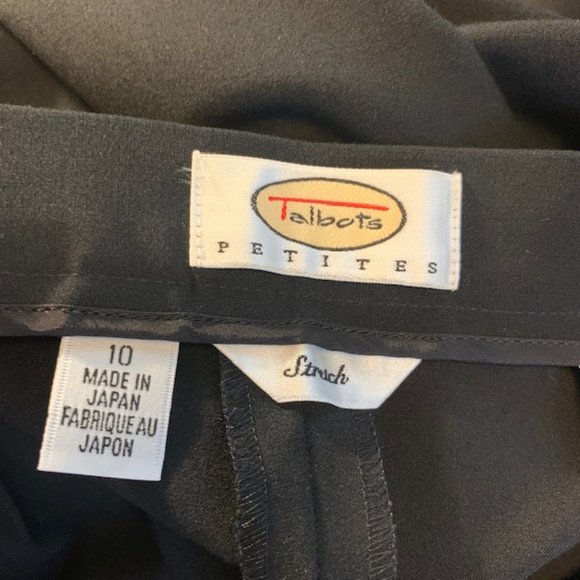 Talbots Black Pants Size 10P - Picture 8 of 8